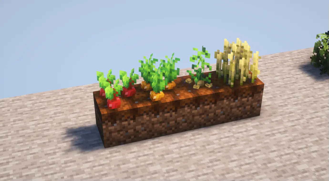 3D Crops Revamped（3D作物重制版）